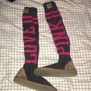 VS Pink Rare Boots